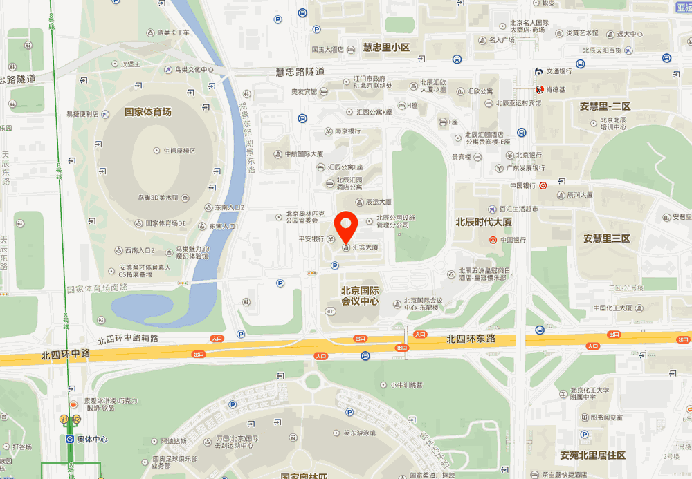 北辰汇宾大厦位置地图